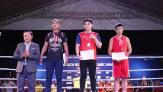 Giải vô địch Boxing toàn quốc năm 2024: Lào Cai giành 4 Huy chương Vàng