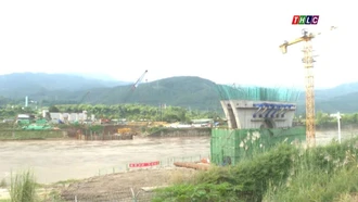 Đẩy nhanh tiến độ dự án cầu biên giới qua sông Hồng