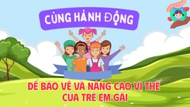 Cùng hành động để bảo vệ và nâng cao vị thế của trẻ em gái