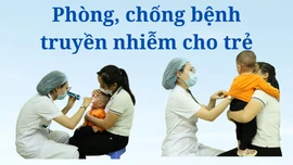 Bảo vệ sức khỏe trẻ em trước các bệnh truyền nhiễm