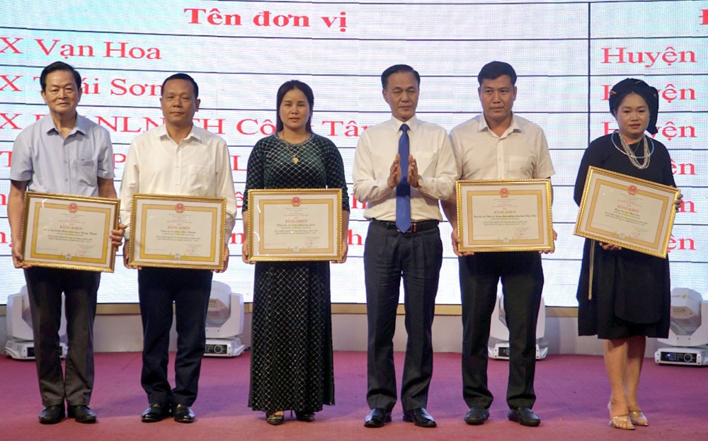 Liên minh Hợp tác xã tỉnh Yên Bái kỷ niệm 30 năm Ngày thành lập ảnh 6 Liên minh Hợp tác xã tỉnh Yên Bái kỷ niệm 30 năm Ngày thành lập ảnh 6