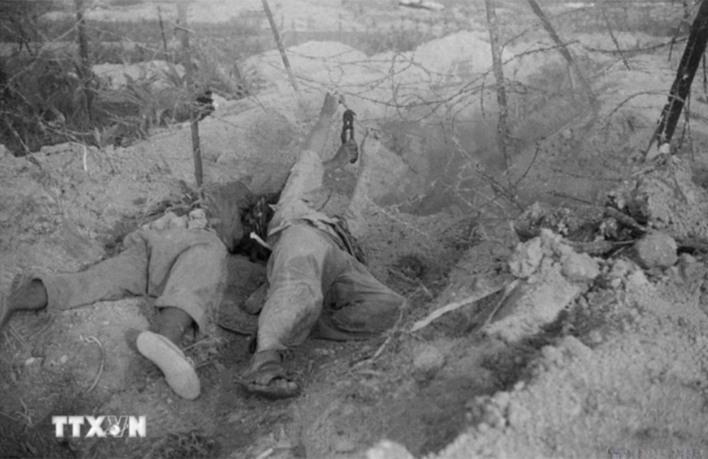 Ngày 17/4/1954: Ba mũi chiến hào của Trung đoàn 36 vây bọc kín cứ điểm 206 ảnh 1 Ngày 17/4/1954: Ba mũi chiến hào của Trung đoàn 36 vây bọc kín cứ điểm 206 ảnh 1