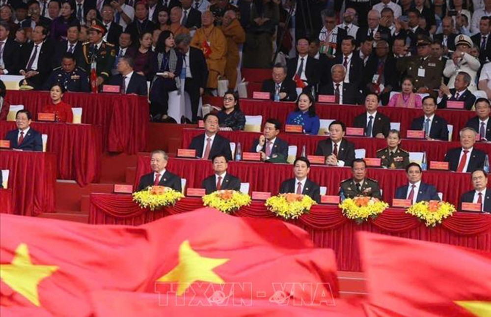 Tổ chức trọng thể Lễ kỷ niệm 50 năm Ngày Giải phóng miền Nam, thống nhất đất nước ảnh 1 Tổ chức trọng thể Lễ kỷ niệm 50 năm Ngày Giải phóng miền Nam, thống nhất đất nước ảnh 1