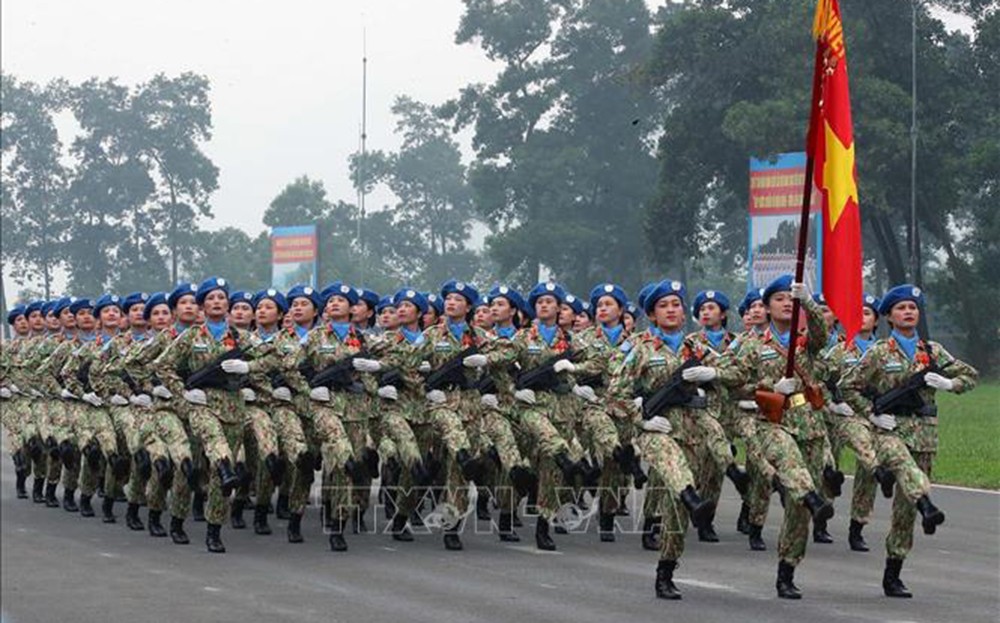 Tổng duyệt diễu binh, diễu hành trong Lễ kỷ niệm Chiến thắng Điện Biên Phủ ảnh 2