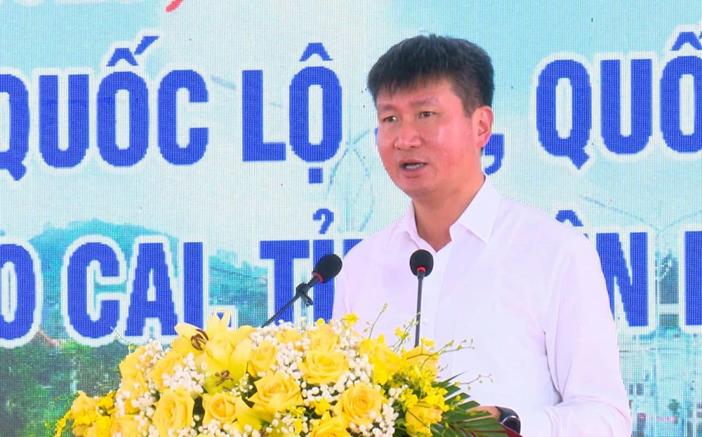 Inauguration of the Road Connecting National Routes 37, 32C to Noi Bai â€“ Lao Cai Expressway: Expanding Urban Development Space ảnh 2