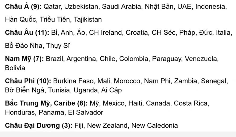 Danh sách 48 đội dự U17 World Cup 2025: Indonesia đấu đối thủ hàng đầu thế giới ảnh 1