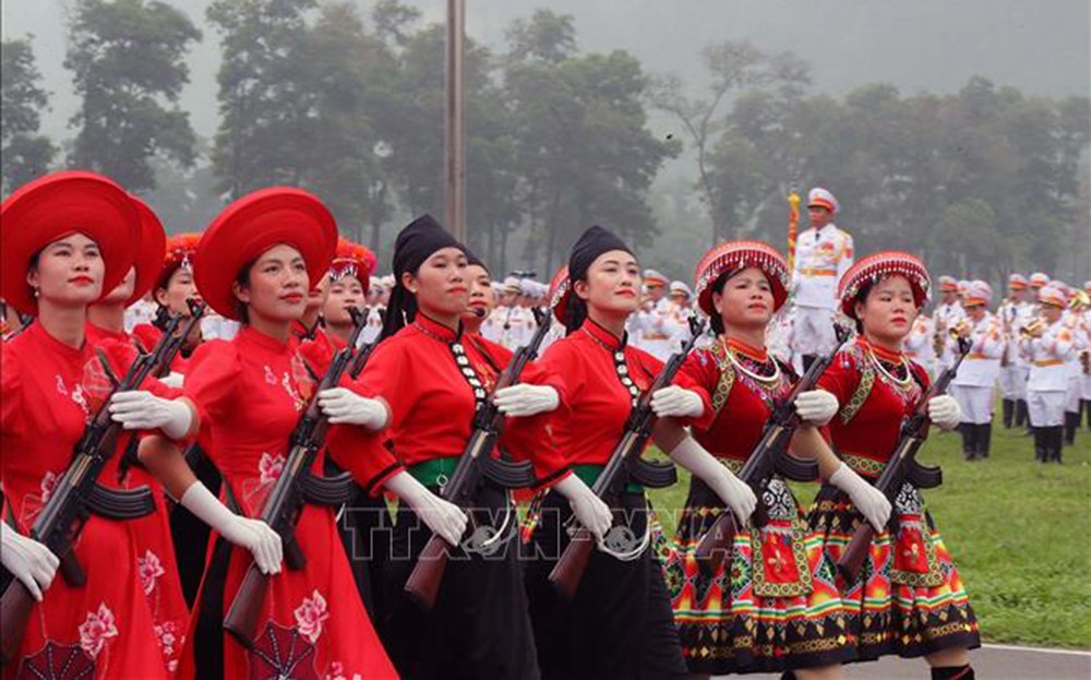 Tổng duyệt diễu binh, diễu hành trong Lễ kỷ niệm Chiến thắng Điện Biên Phủ ảnh 6