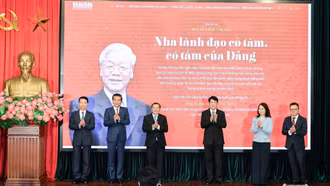 Khai trương Trang thông tin đặc biệt "Tổng Bí thư Nguyễn Phú Trọng - Nhà lãnh đạo có tâm, có tầm của Đảng"