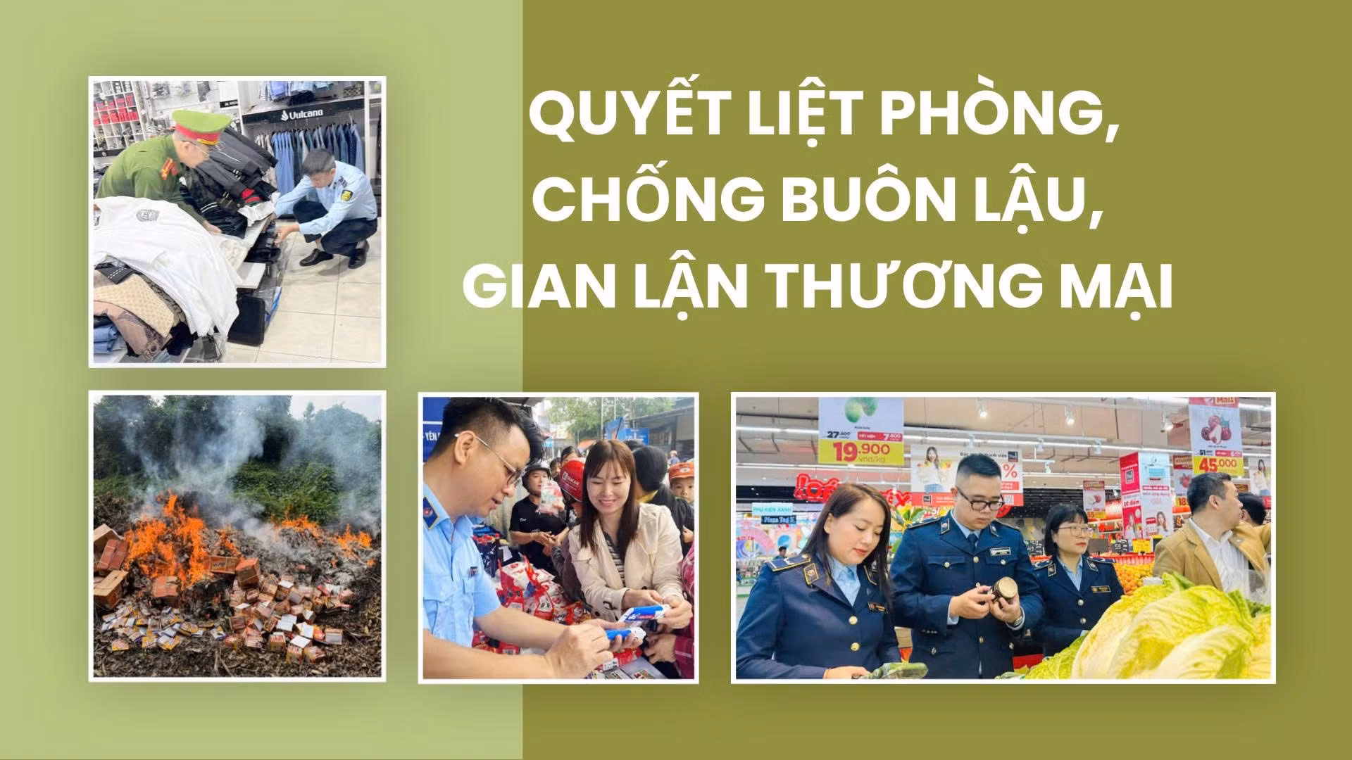 Quyết liệt phòng, chống buôn lậu, gian lận thương mại