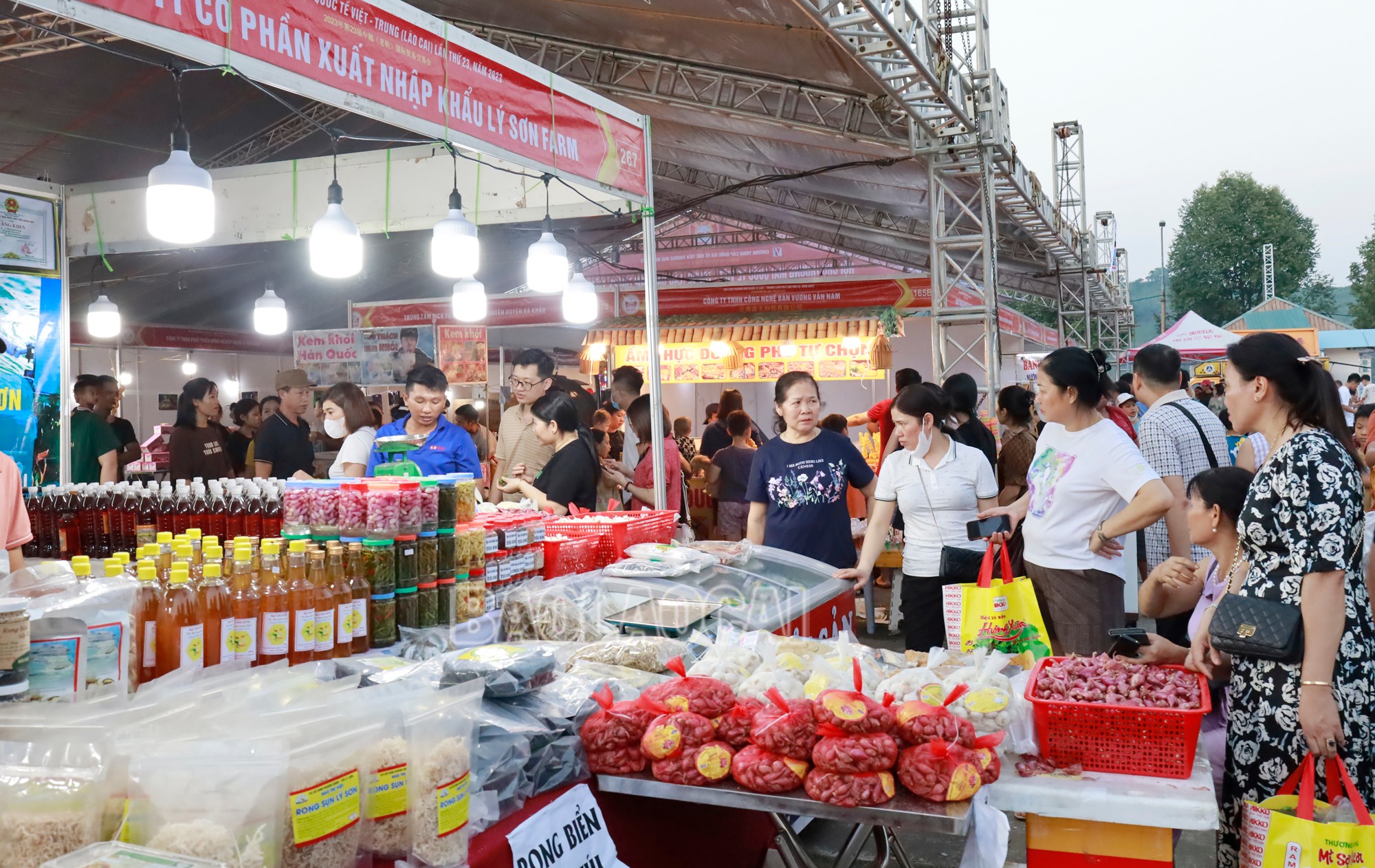 Tham gia Hội chợ Thương mại Quốc tế Việt – Trung lần thứ 25, năm 2025 là cơ hội để hàng hóa Việt Nam có cơ hội tiến sâu vào thị trường Trung Quốc. hangviethoicho-7-8785.jpg