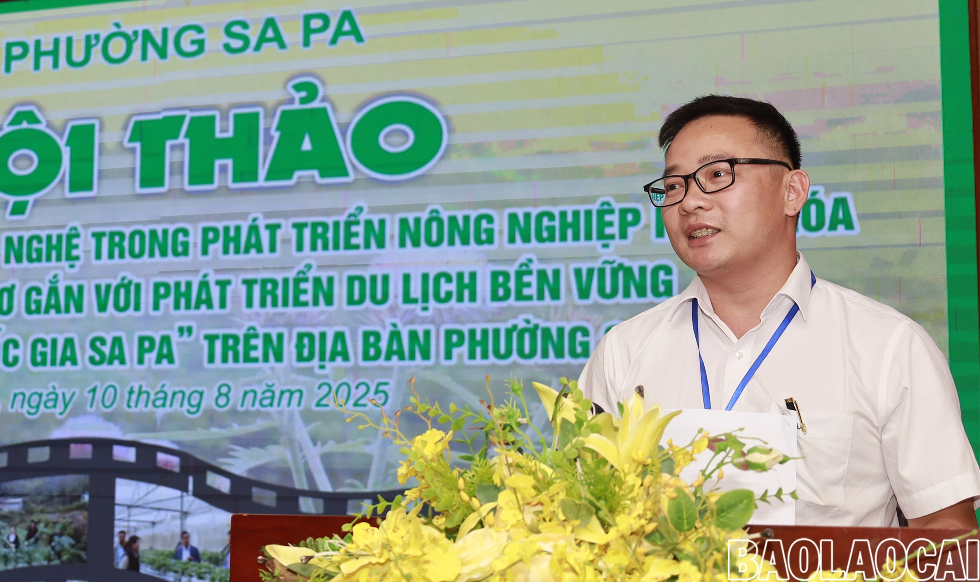 TS. Nguyễn Xuân Hải - Chuyên gia Du lịch, Giảng viên Khoa Du lịch và Ngoại ngữ, Học Viện Nông Nghiệp Việt Nam đưa ra nhiều giải pháp tại Hội thảo.. mg-2225.png