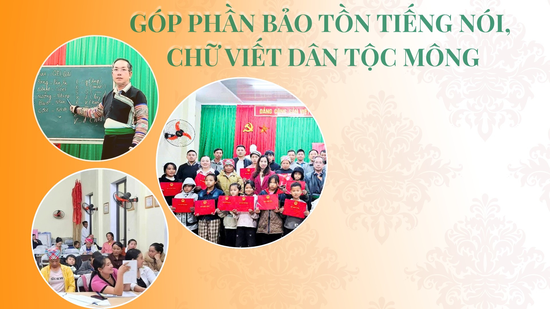 Góp phần bảo tồn tiếng nói, chữ viết dân tộc Mông