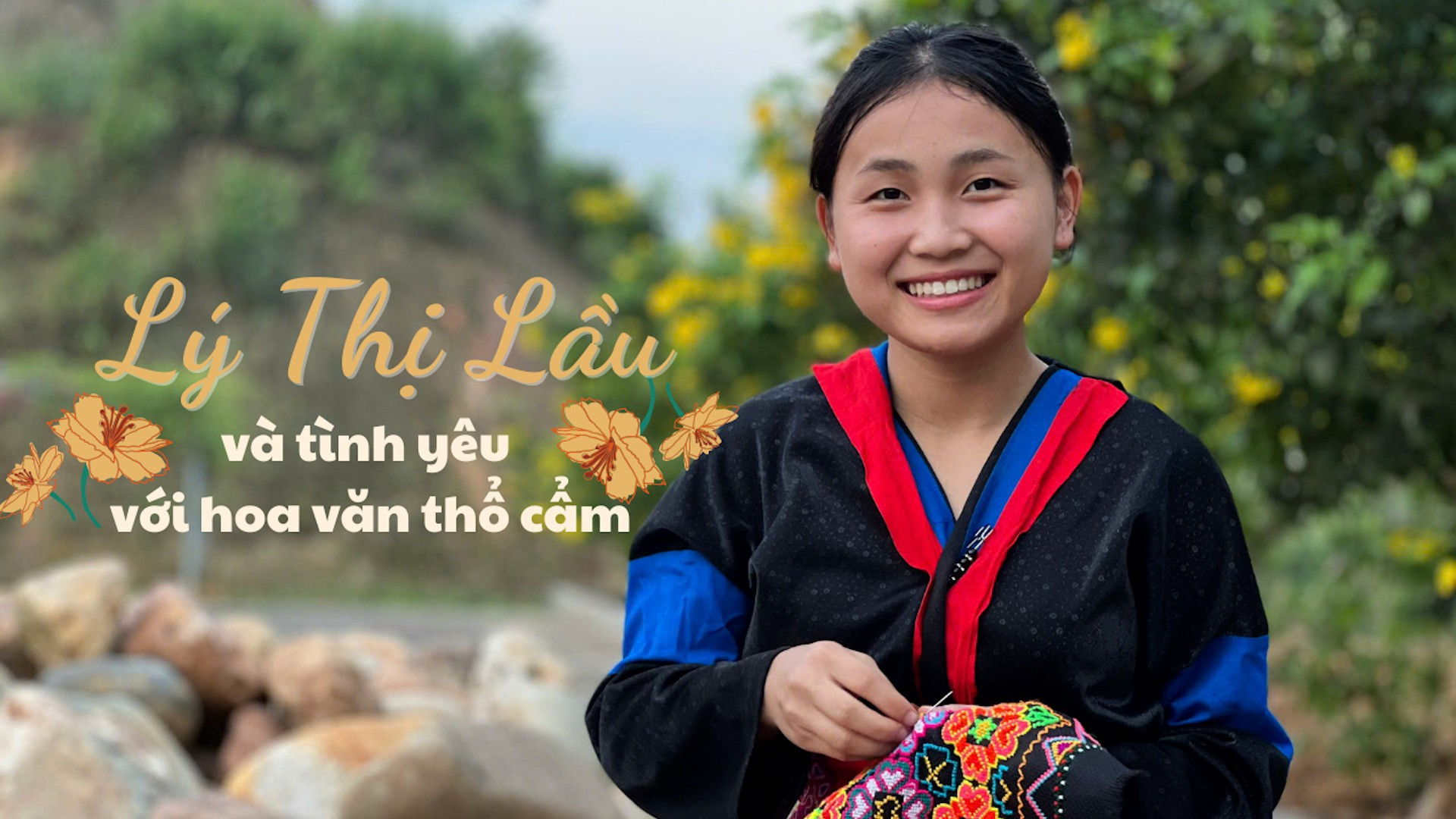 Lý Thị Lầu và tình yêu với hoa văn thổ cẩm