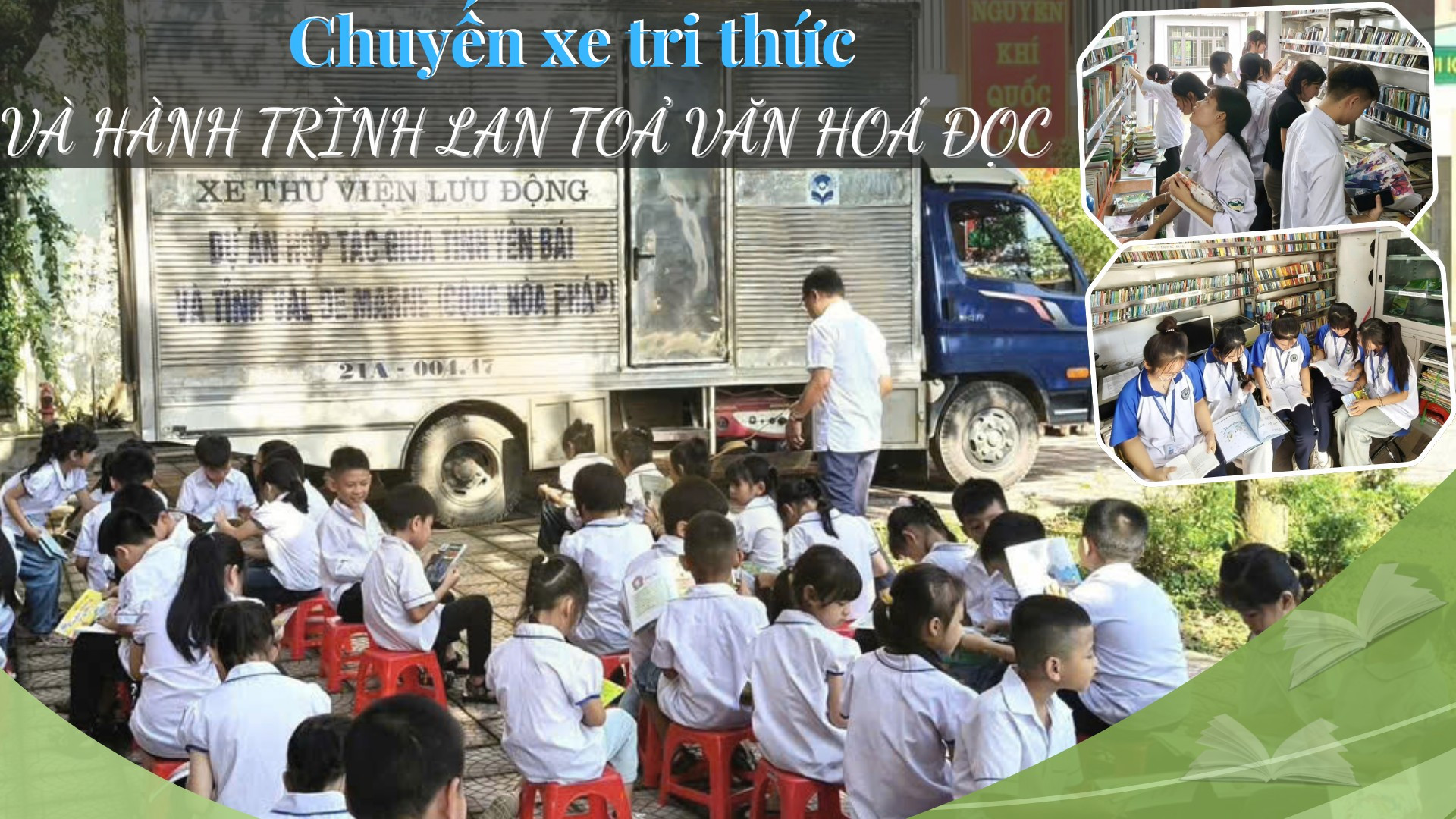 Chuyến xe tri thức và hành trình lan tỏa văn hóa đọc 