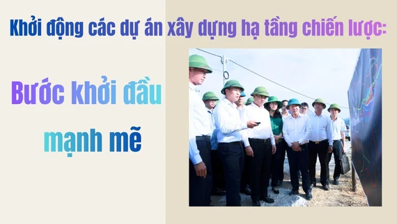 Khởi động các dự án xây dựng hạ tầng chiến lược: Bước khởi đầu mạnh mẽ
