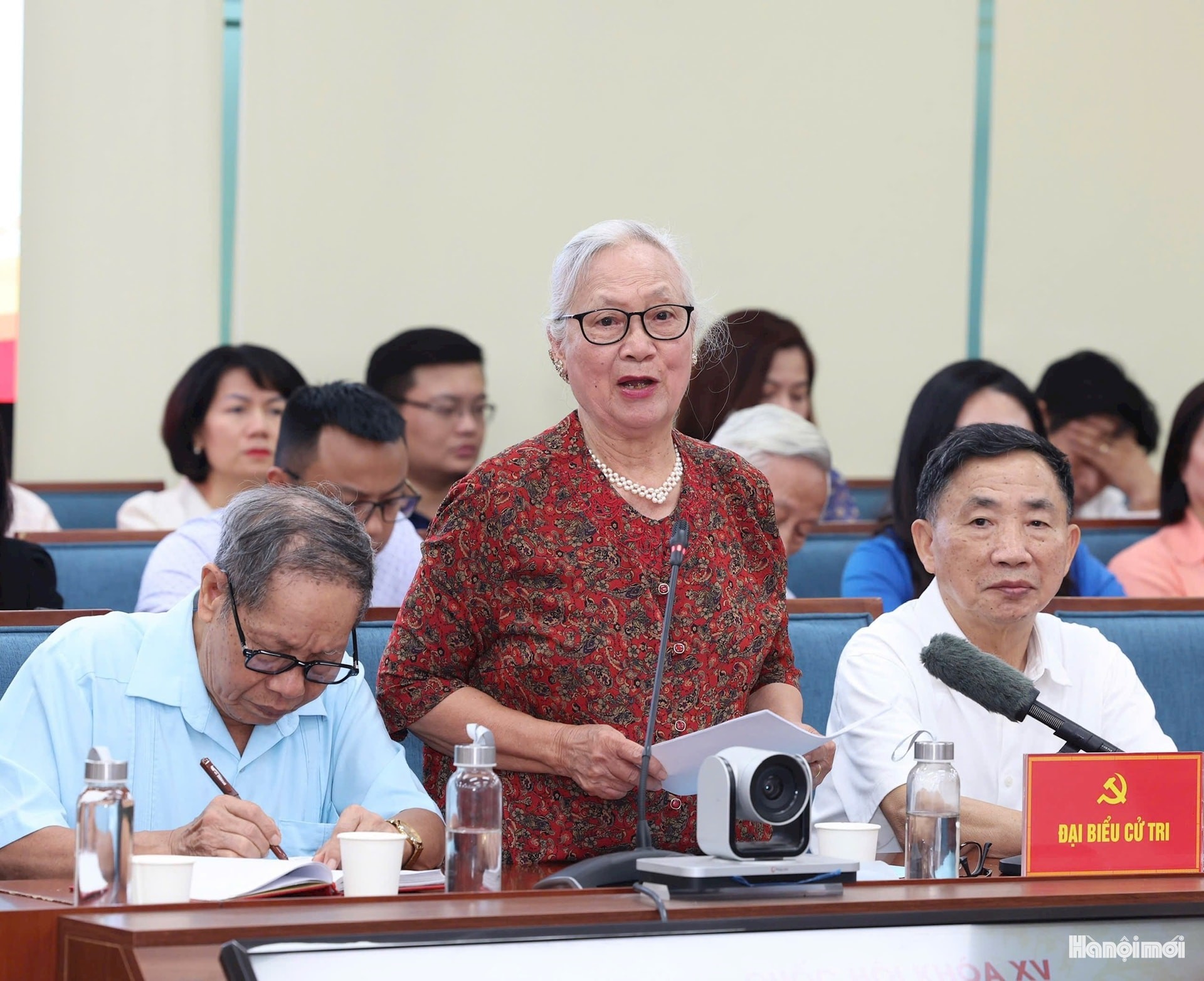 Cử tri phường Đống Đa phát biểu Cử tri phường Đống Đa phát biểu