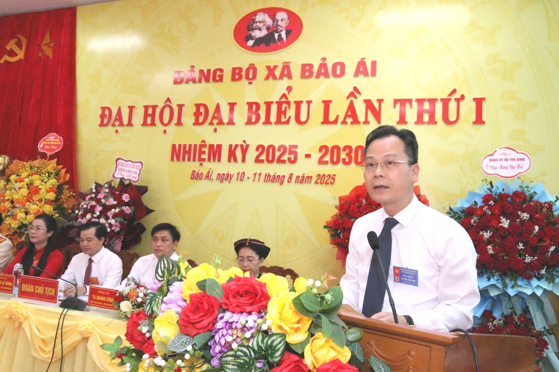Đồng chí Nguyễn Thành Sinh - Phó Chủ tịch UBND tỉnh phát biểu chỉ đạo tại Đại hội. sinh1-4418.jpg