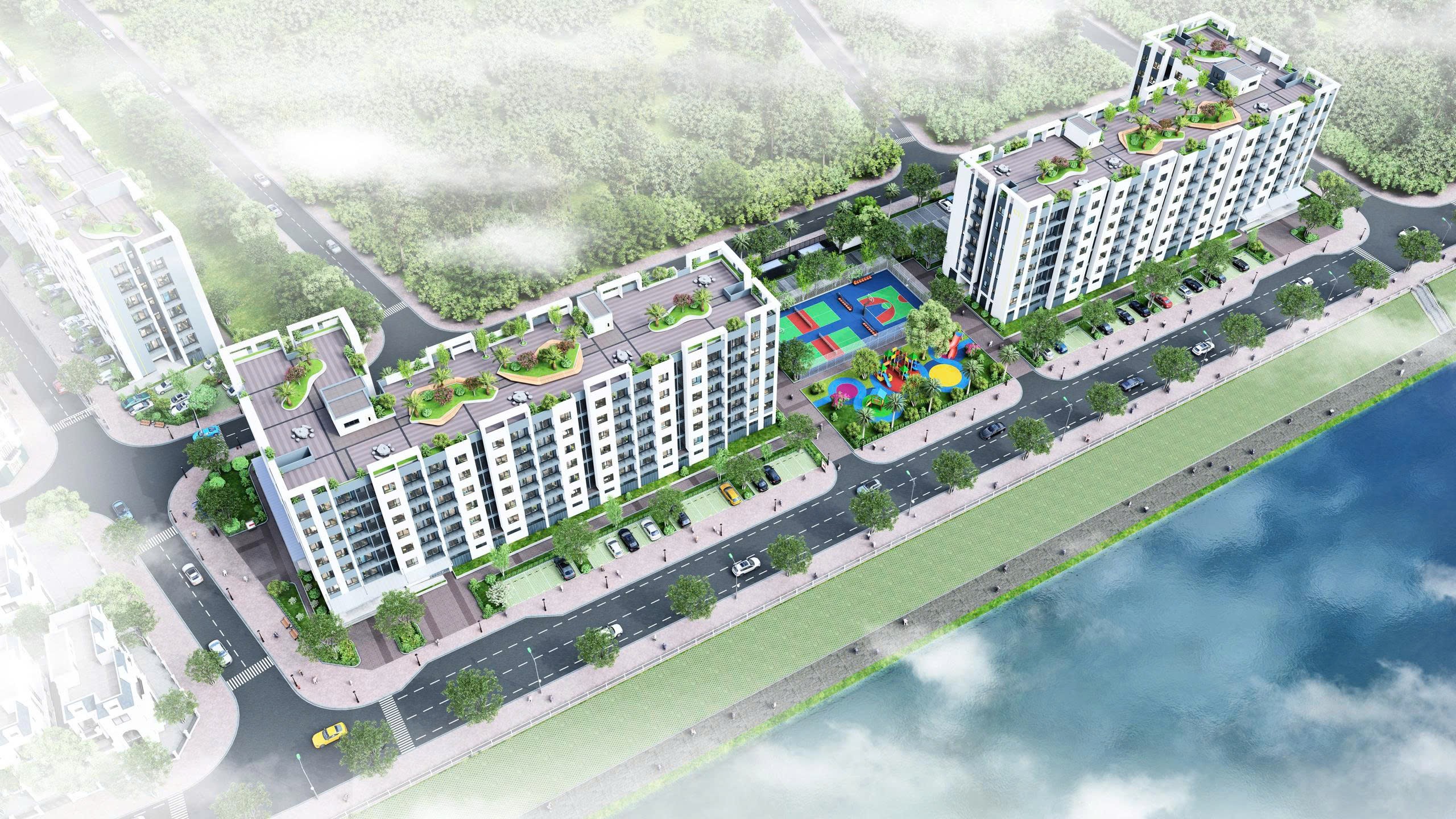 Dự án Nhà ở xã hội Bình Minh Tây Bắc nằm trong khu đô thị Yên Bái Riverside, phường Âu Lâu, tỉnh Lào Cai. z6854192607489-6ba3dc9e1cf988a1d2a152c4dff31704.jpg