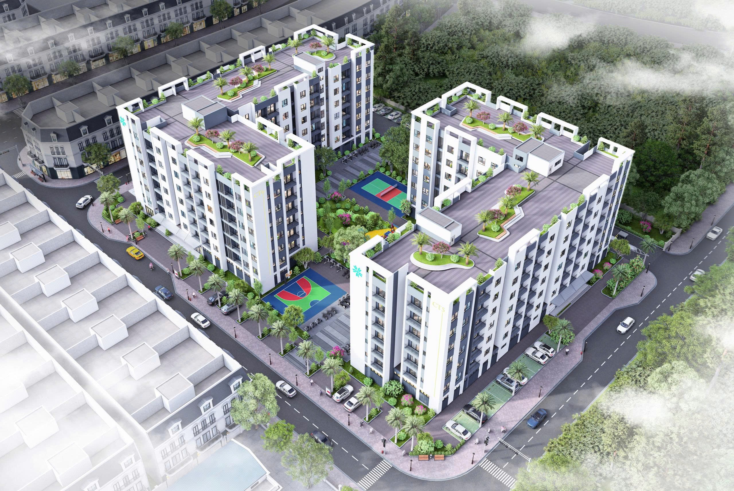 Dự án được xây dựng trên tổng diện tích gần 25.000 m², gồm 6 tòa nhà 7 tầng. z6854192381321-864fd08afe777f6606aa29a6d62a99bb.jpg
