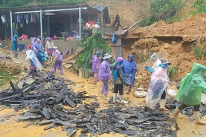 Hoàn lưu bão số 3 gây nhiều thiệt hại tại huyện Mường Khương