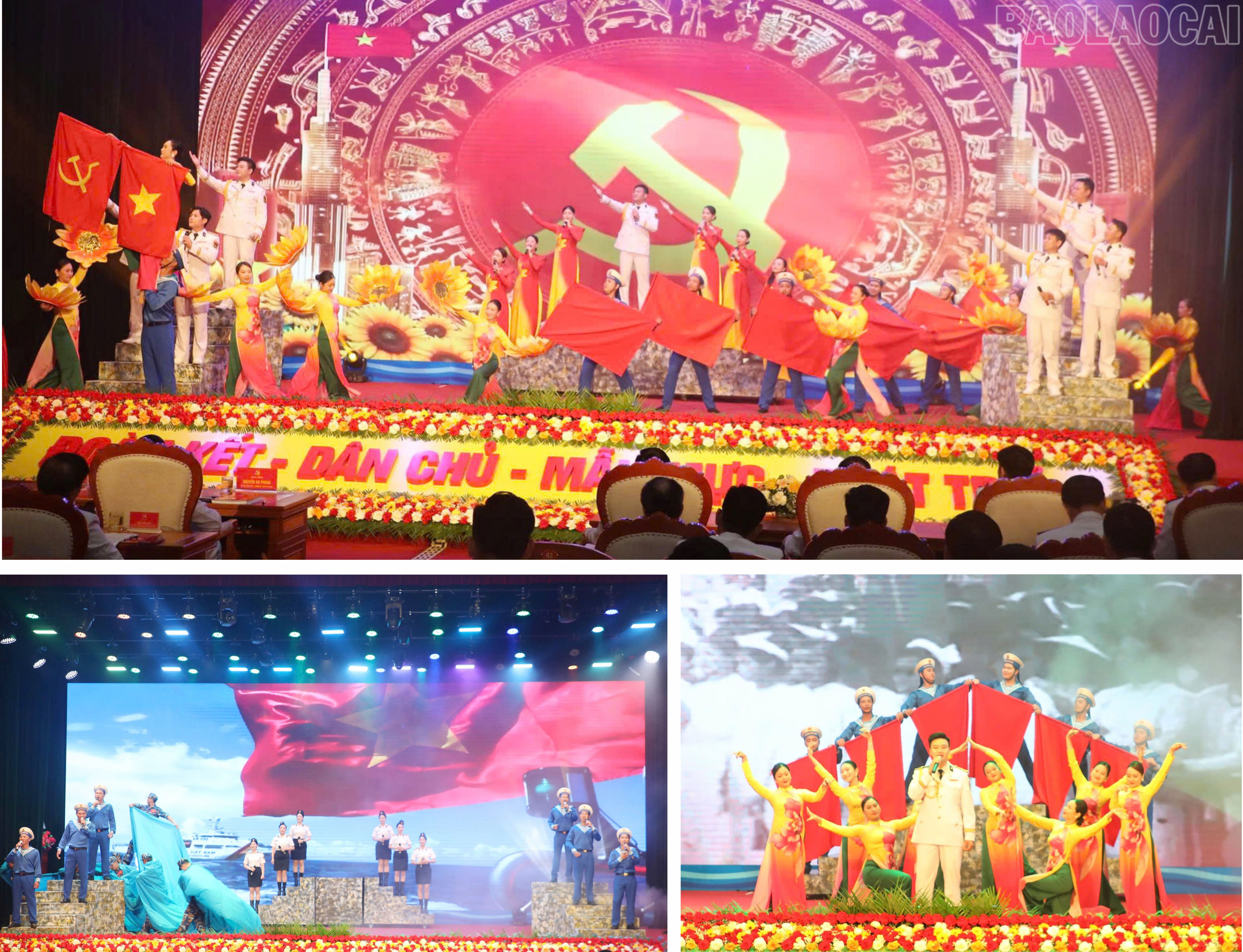 Văn nghệ chào mừng đại hội. baolaocai-tr_phien-chinh-thuc-1.jpg