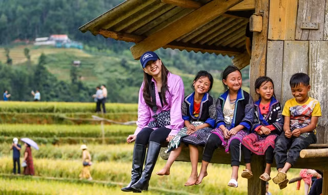 Bức tranh mùa vàng đẹp ngỡ ngàng của đồi mâm xôi ở Yên Bái - Ảnh 12.