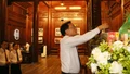 Đoàn đại biểu Sở Tài chính dâng hương tưởng niệm Chủ tịch Hồ Chí Minh và viếng nghĩa trang liệt sĩ