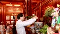 Đoàn đại biểu tỉnh Lào Cai dâng hương tưởng niệm Chủ tịch Hồ Chí Minh