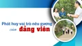 Phát huy vai trò nêu gương của đảng viên