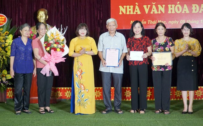 Khánh thành nhà văn hóa phường Nguyễn Thái Học, thành phố Yên Bái ảnh 2 Khánh thành nhà văn hóa phường Nguyễn Thái Học, thành phố Yên Bái ảnh 2