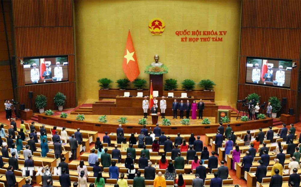 Toàn văn phát biểu nhậm chức của Chủ tịch nước Lương Cường ảnh 1 Toàn văn phát biểu nhậm chức của Chủ tịch nước Lương Cường ảnh 1