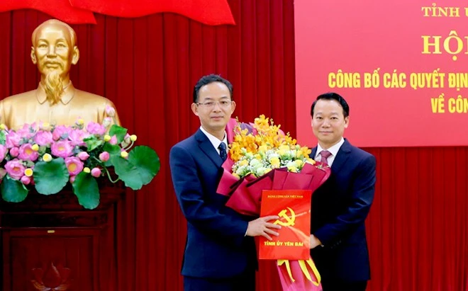 Yên Bái: Công bố các quyết định của Ban Thường vụ Tỉnh ủy về công tác cán bộ ảnh 5