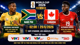 Nhận định Nam Phi vs Canada 2h ngày 29/6: Chủ nhà có cơ hội lịch sử