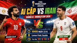 Nhận định Ai Cập vs Iran 10h 27/6: Salah mở đường vào vòng knock-out