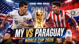 Kênh xem trực tiếp Mỹ vs Paraguay lúc 8h (13/6) World Cup 2026