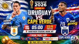 Nhận định Uruguay vs Cape Verde 5h 22/6: Khó thắng dễ