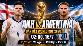 Phân tích dự đoán đội hình xuất phát trận Anh vs Argentina 2h 16/7