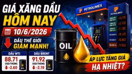 Giá xăng hôm nay 10/6: Dầu thô lao dốc mạnh nhất nhiều ngày qua