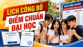 Hôm nay 9/8, những trường đại học nào công bố điểm chuẩn 2026?