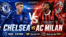 Nhận định Chelsea vs AC Milan, 19h00 ngày 8/8: Đại chiến ở Jakarta
