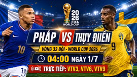 Nhận định Pháp vs Thụy Điển 4h ngày 1/7: Mbappe mở màn knock-out