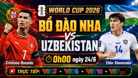 Nhận định Bồ Đào Nha vs Uzbekistan 0h 24/6: Buộc phải thắng