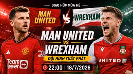 Man United vs Wrexham: Đội hình xuất phát, kênh trực tiếp và dự đoán