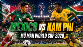 Kênh xem trực tiếp Mexico vs Nam Phi trận mở màn World Cup 2026
