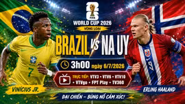 Nhận định Brazil vs Na Uy 3h ngày 6/7: Selecao gặp đối thủ kỵ dơ