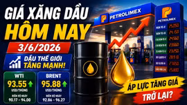 Cập nhật giá dầu thế giới hôm nay 3/6, bảng giá xăng dầu trong nước