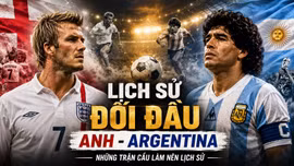 Lịch sử đối đầu Anh vs Argentina và những trận cầu không thể quên