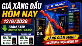 Giá xăng dầu hôm nay 12/6: Xăng giảm sâu, dầu thế giới lao dốc