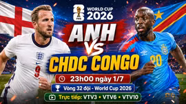 Nhận định Anh vs Congo 23h ngày 1/7: Tam sư coi chừng bẫy phản công