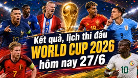 Kết quả, lịch thi đấu World Cup 2026 hôm nay 27/6 và 28/6 mới nhất